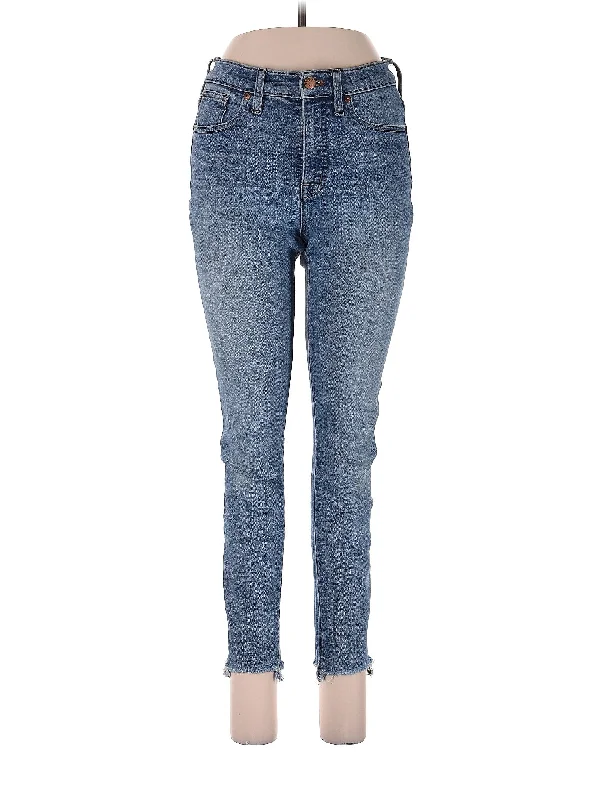 women's denim jeans for a night at the clubHigh-Rise Skinny Jeans in Medium Wash