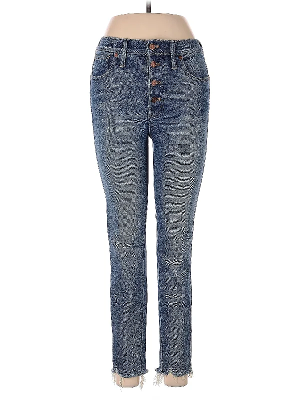 women's denim jeans for a glamorous eveningHigh-Rise Straight-leg Jeans in Medium Wash