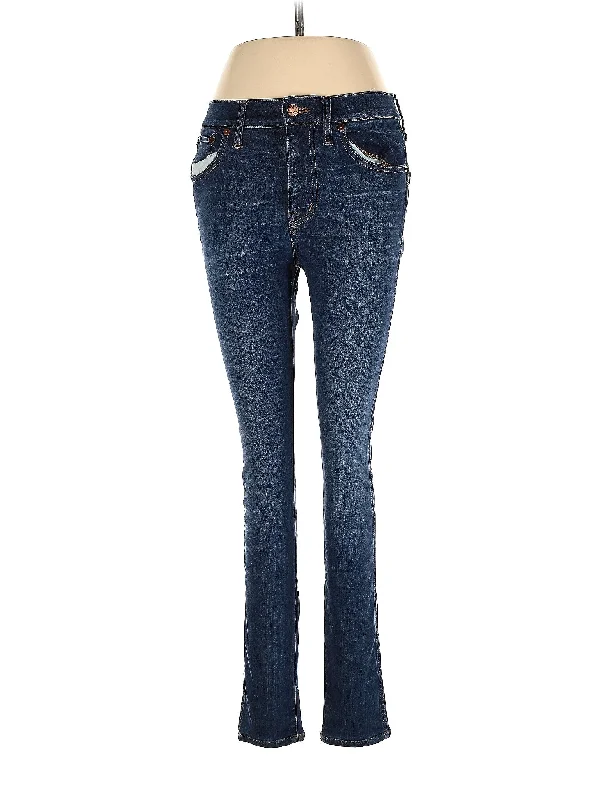 women's denim jeans for casual wearMid-Rise Skinny Jeans in Dark Wash