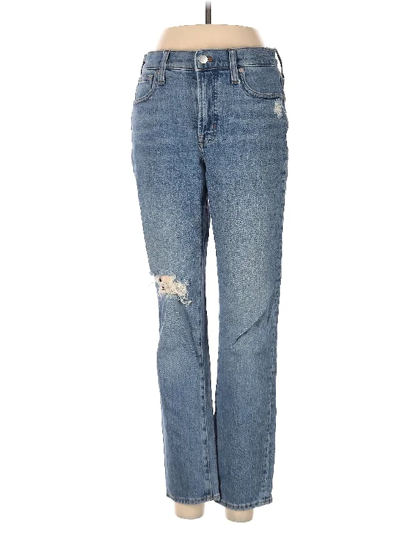 women's denim jeans for a stylish outfitLow-Rise Bootleg Jeans