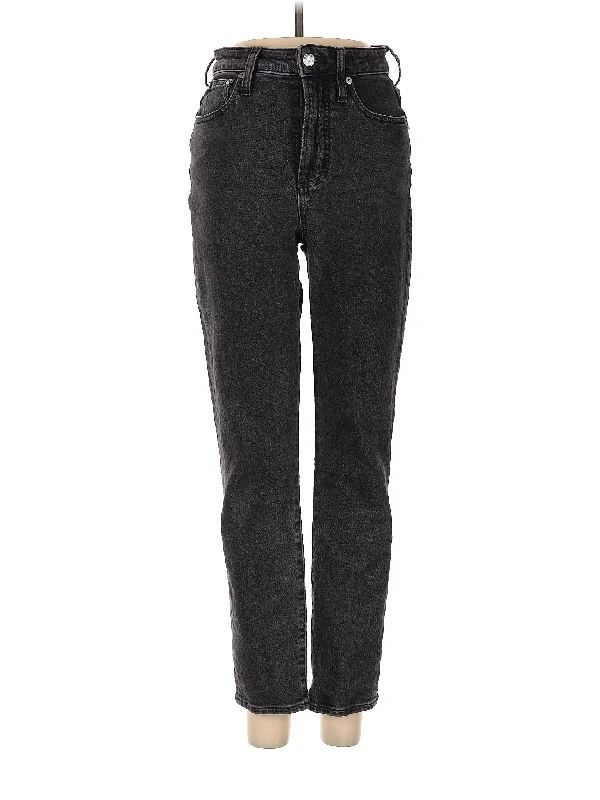 women's light denim jeansHigh-Rise Skinny Jeans in Dark Wash