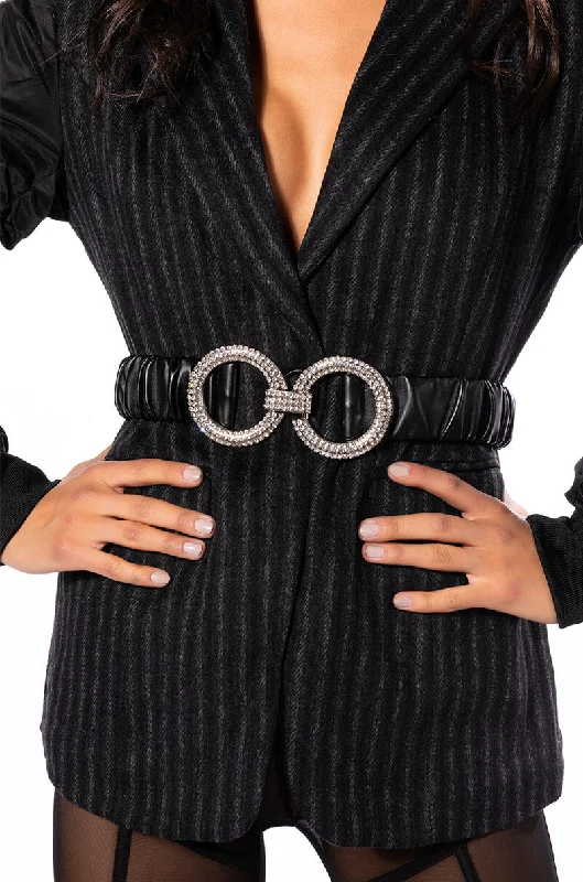 INFINITY RINGS SCRUNCHIE BELT