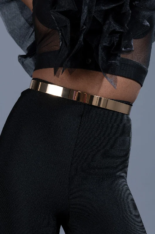 SNATCHED GOLD WAIST BELT