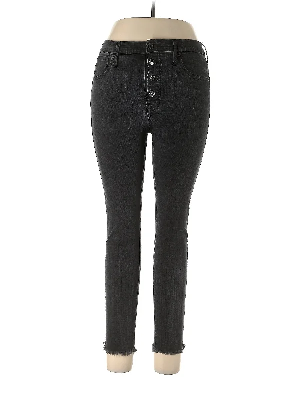 women's denim jeans for pear-shaped bodiesMid-Rise Skinny Jeans