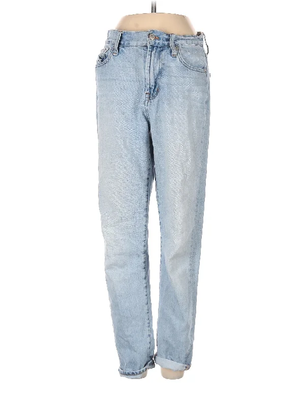 women's denim jeans for a chic appearanceHigh-Rise Boyjeans Jeans in Light Wash