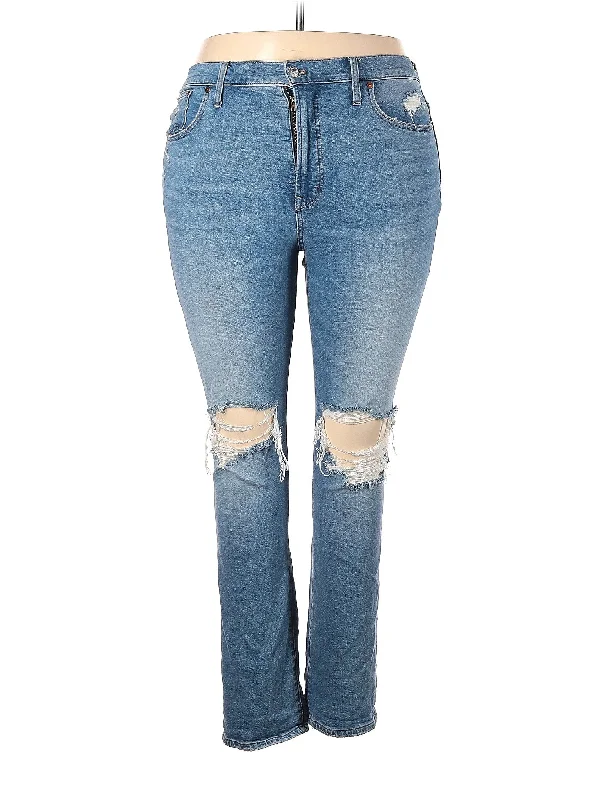 women's denim jeans with sequinsHigh-Rise Straight-leg Jeans