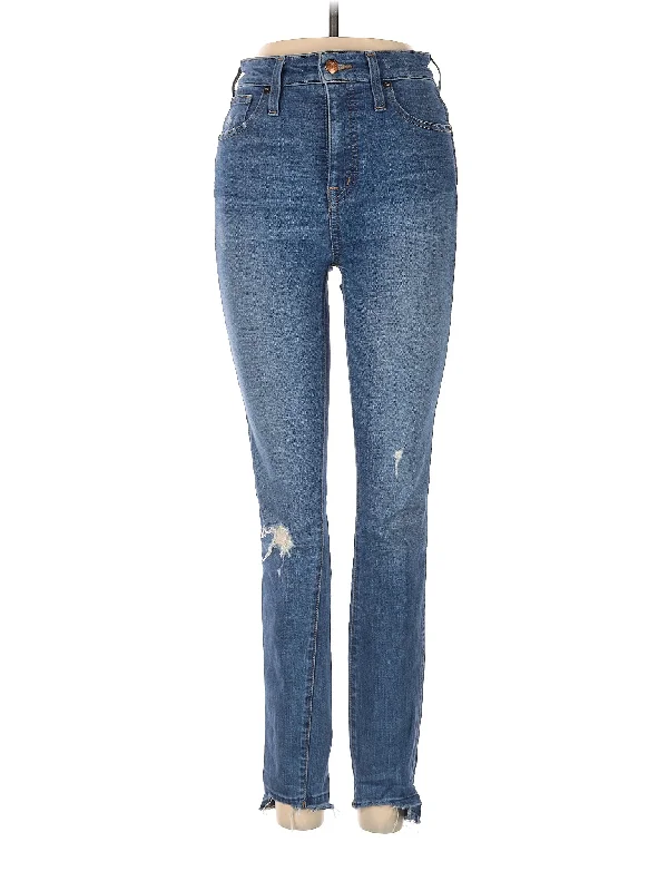 women's denim jeans with belt loopsHigh-Rise Skinny Jeans