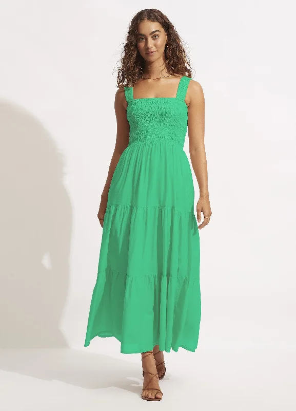 women's floral dressesFaithful Midi - Jade