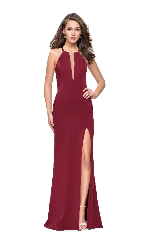 women's body-skimming dressesLa Femme 25669 Long Prom Dress