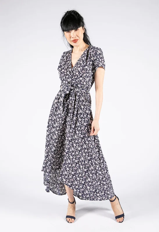 Zip-Up DressMini Bloom Maxi Dress