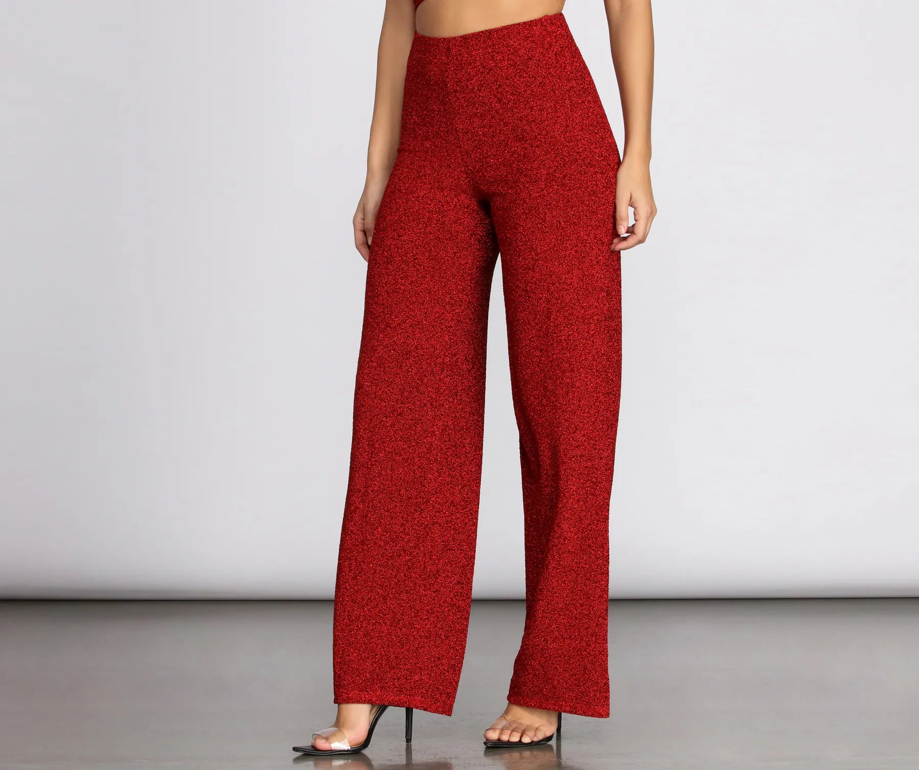 women's affordable pantsFiery Fashionista Wide Leg Pants