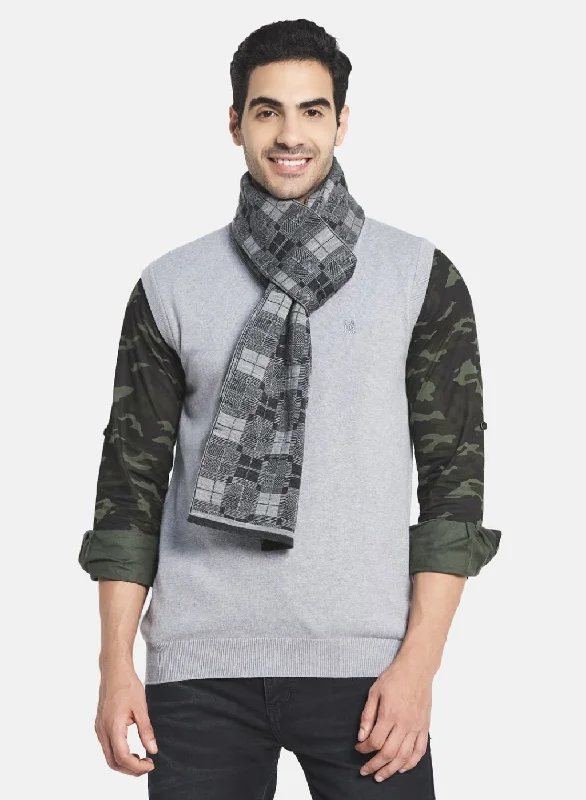 Men Grey Muffler