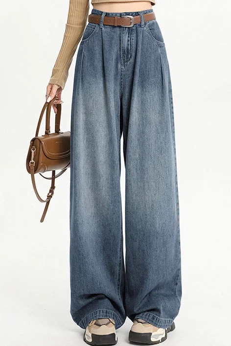 Petite DressSimple Design Maxi Denim Pants - 6 Colors Available