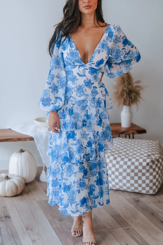 Cocktail DressSydney Floral Maxi Dress