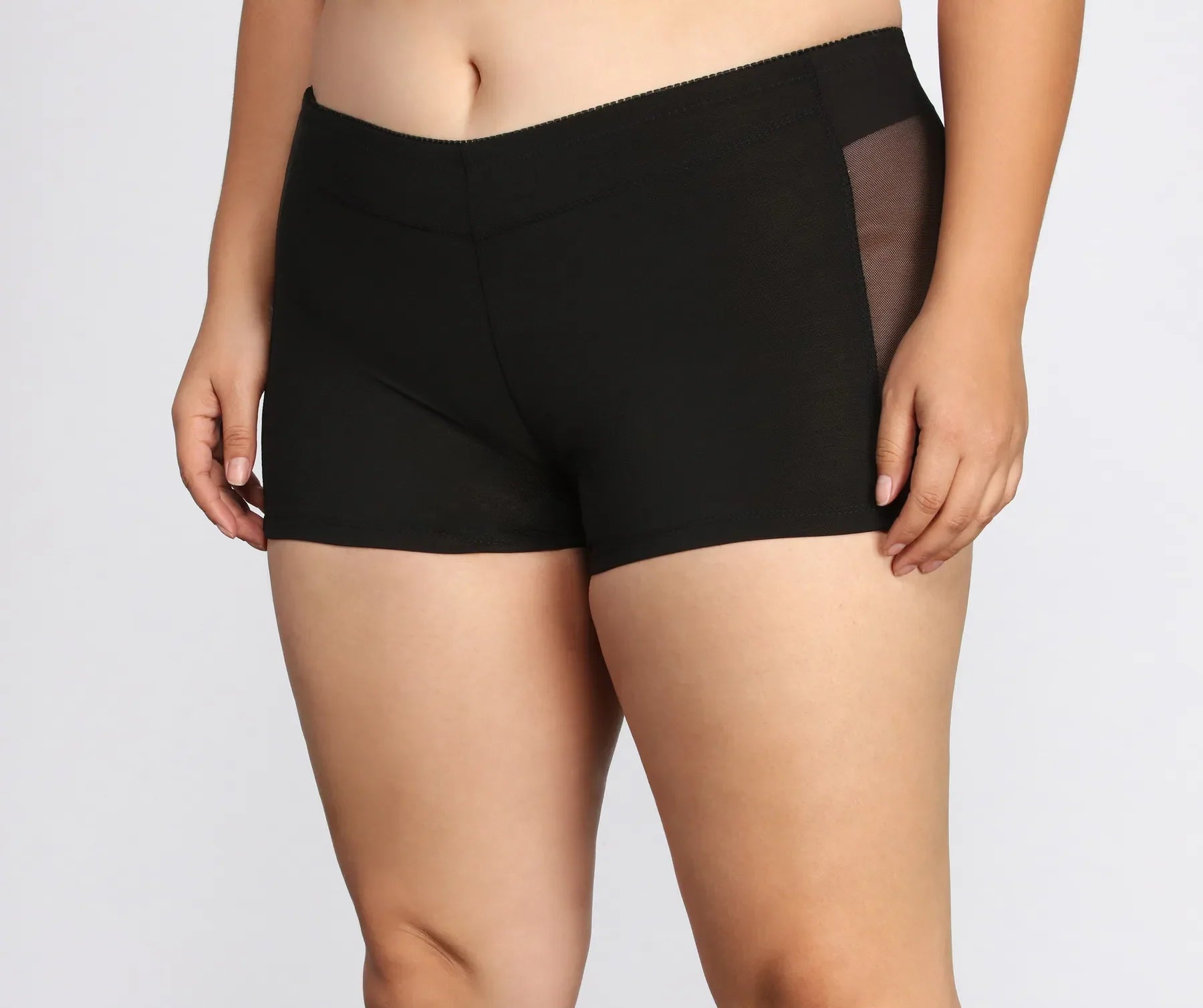 women's low-slung shortsPlus Butt Lifting Shaper Shorts