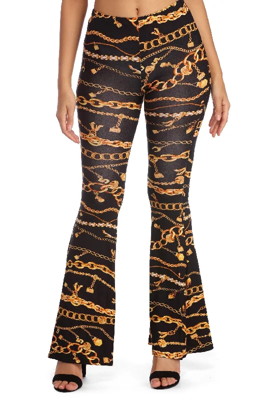 women's high-waisted pantsLocked Down In Luxe Pants