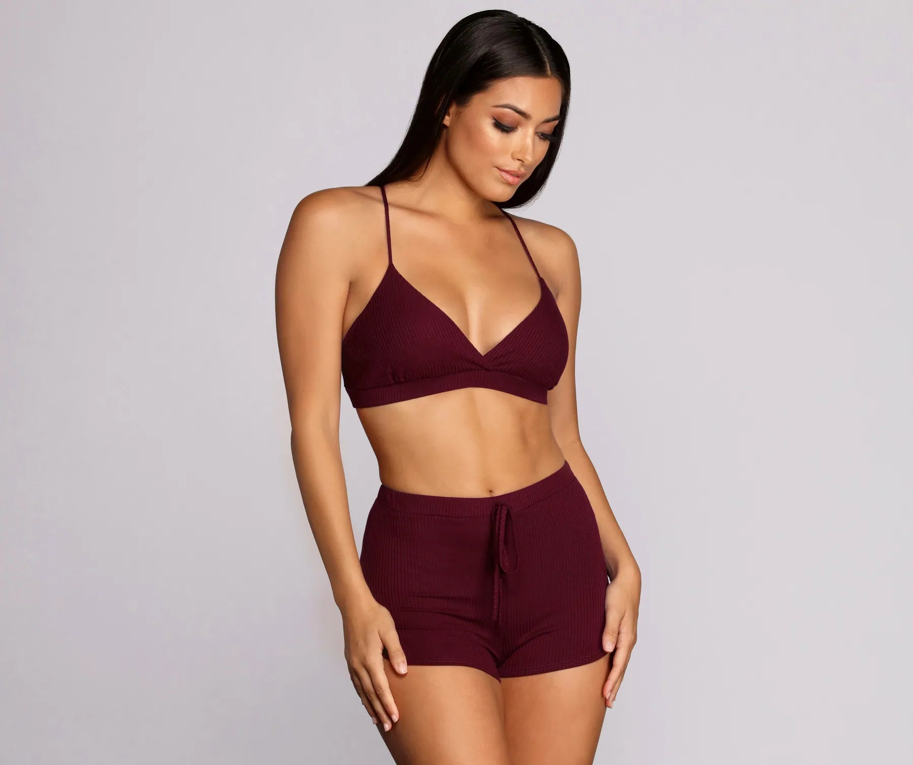 women's dress shortsEasy Like Bralette & Shorts