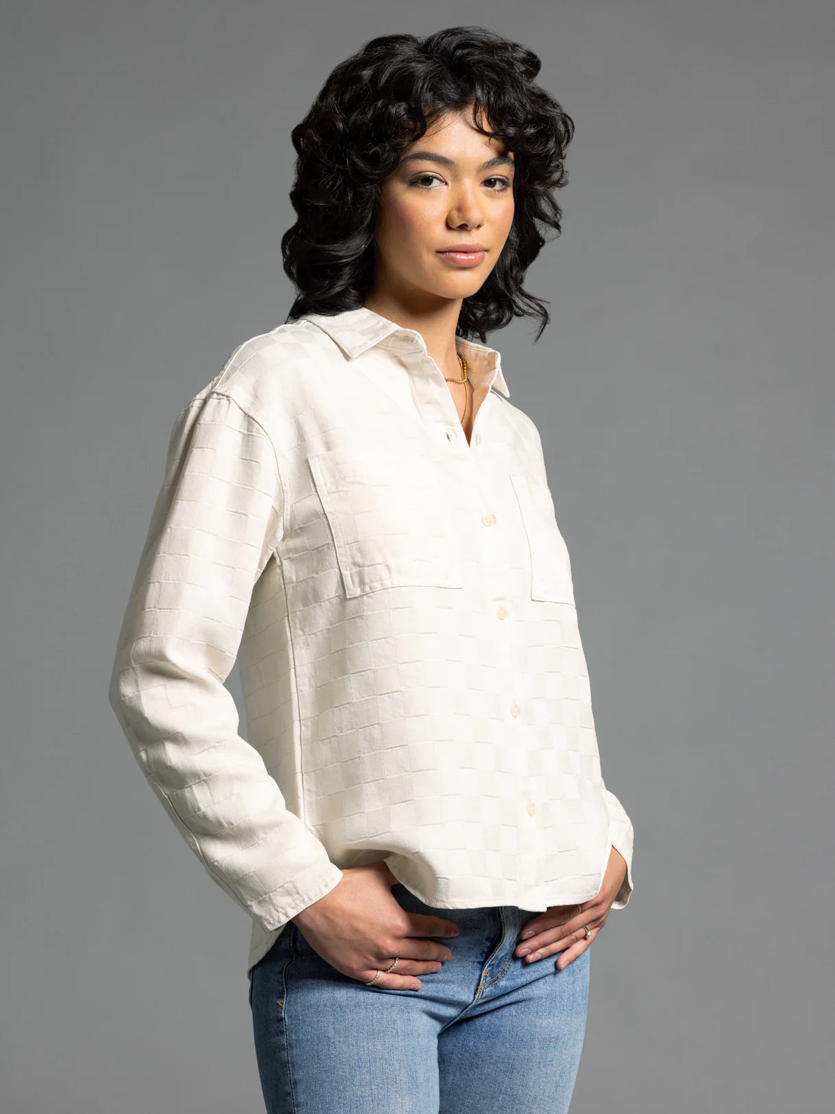 women's tops for those who want to stay warm and stylish during colder weatherAdoria Shirt