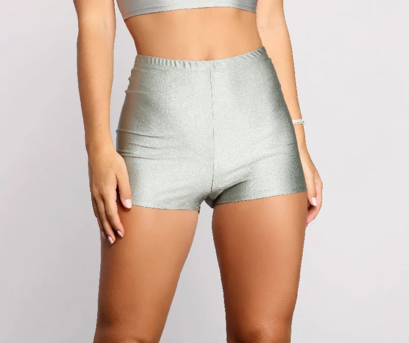 women's sophisticated shortsIconic High Waist Hot Shorts