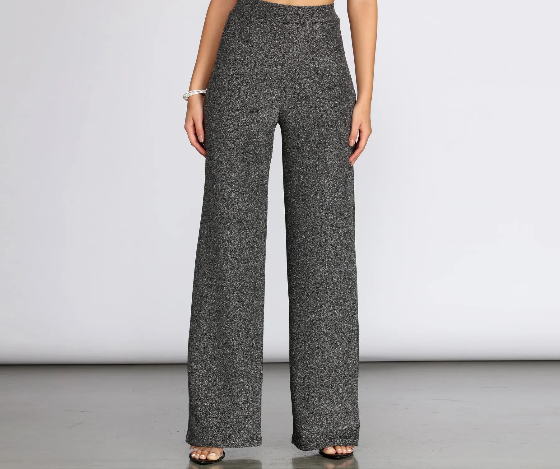 women's sweatpantsBring The Drama Wide Leg Pants