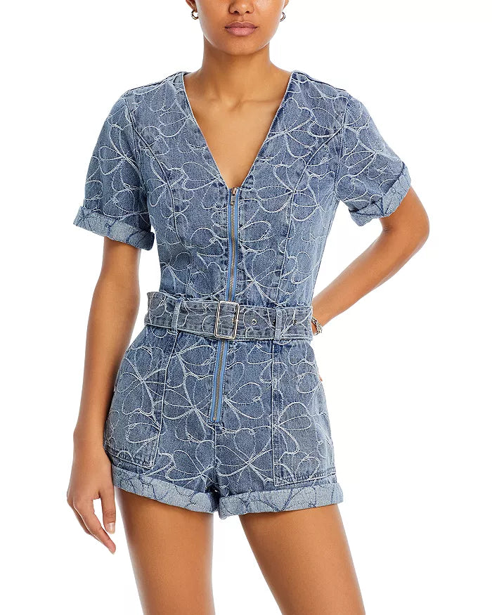 Galilea Denim Romper