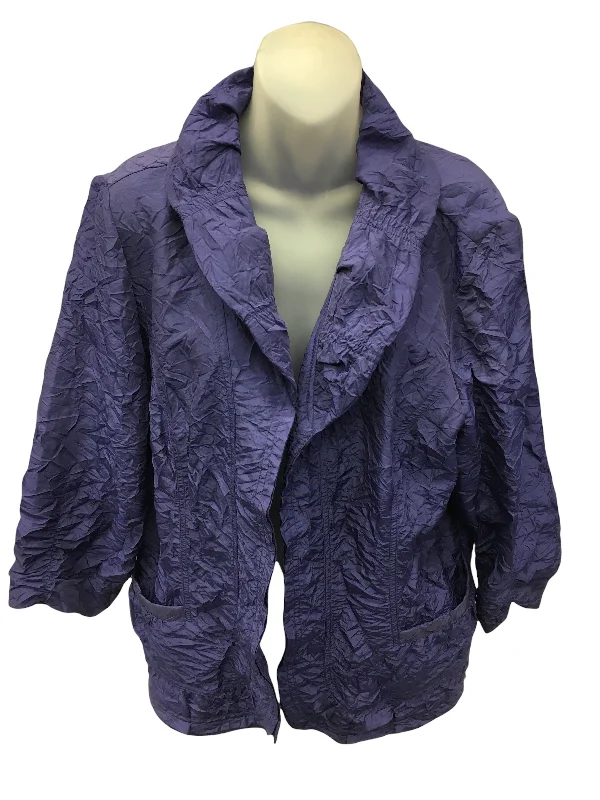 women's coats for day-to-night transitionsBlazer Jacket By Chicos  Size: Xl