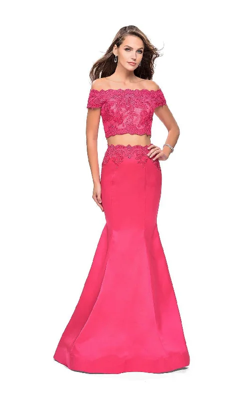 women's bespoke dressesLa Femme 25583 Dress