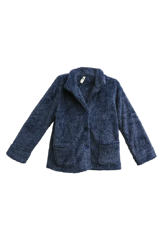 women's stylish coatsPlus Size LA CERA Women's Fleece Bed Jacket