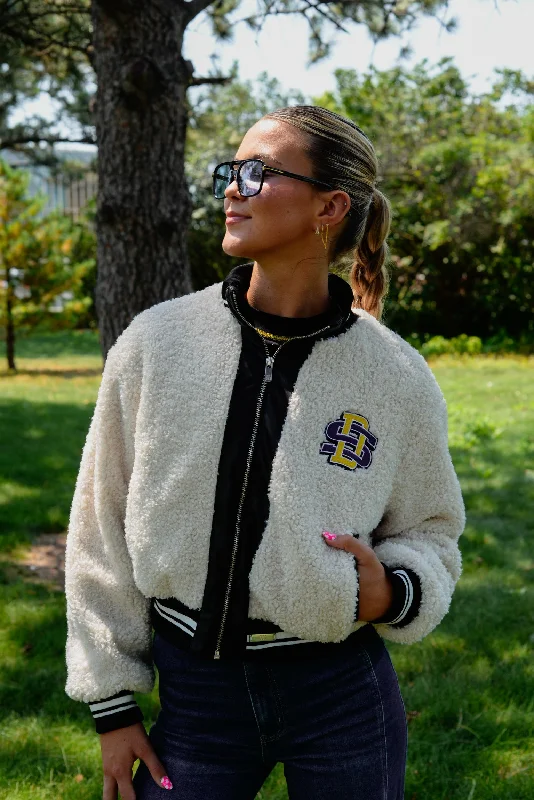 women's coats for those who appreciate timeless fashionSDSU SHERPA JACKET