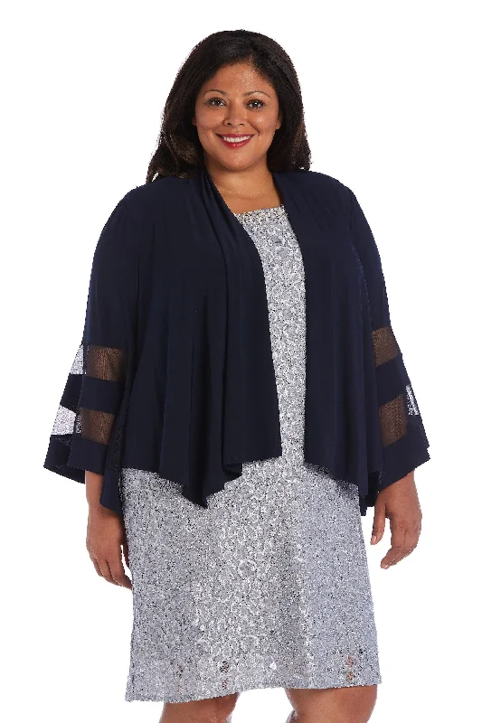 women's coats that offer both functionality and fashion-forward flairR&M Richards 5268W Plus Size Open Jacket Sale